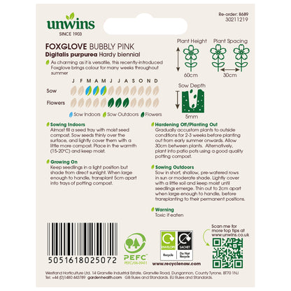 Foxglove Bubbly Pink F1