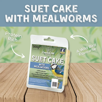 Copdock Mill Suet Cake Tray Mealworm 10pk 3kg