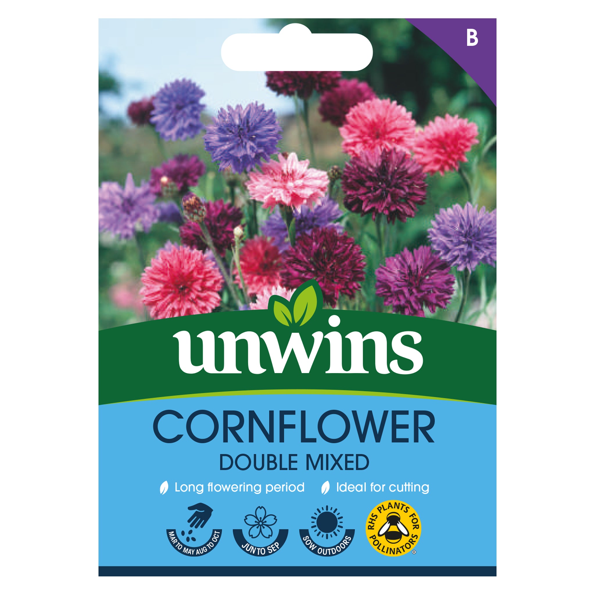 Cornflower Double Mix