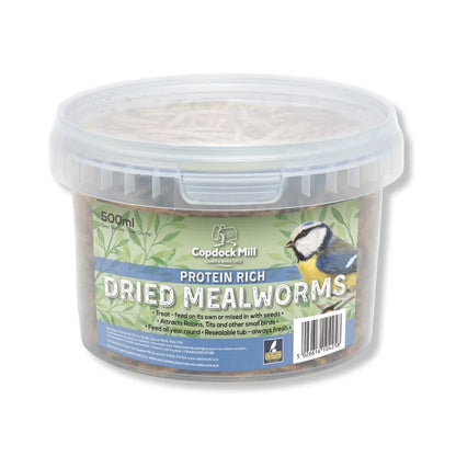 Copdock Mill Dried Mealworms Tubs 240g