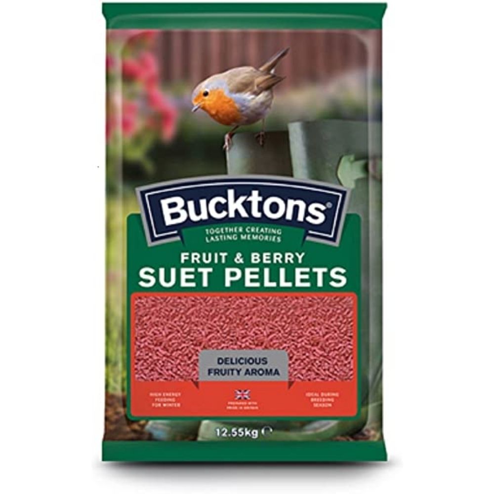 Bucktons Suet Pellets 12.55kg - All Flavours Available