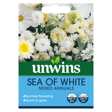 Unwins Sea of White Mixed Annuals