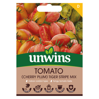 Tomato (Cherry Plum) Tiger Stripe Mix