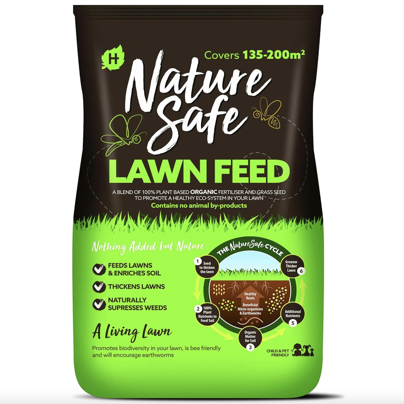Nature Safe Lawn Feed 10kg