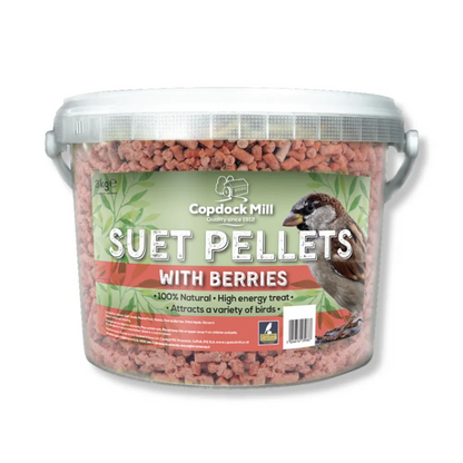 Copdock Mill Suet Pellets Berry Tub 3kg