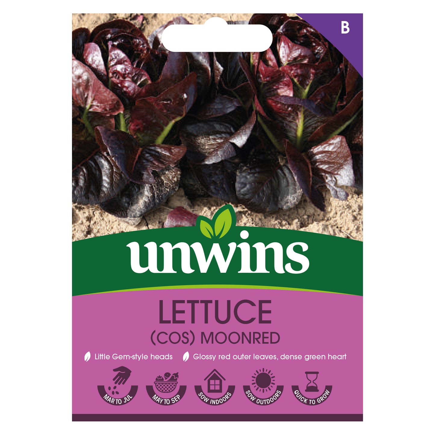 Lettuce (Cos) Moonred