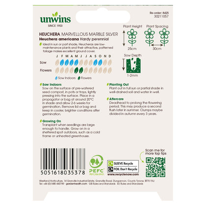 Heuchera Marvellous Marble