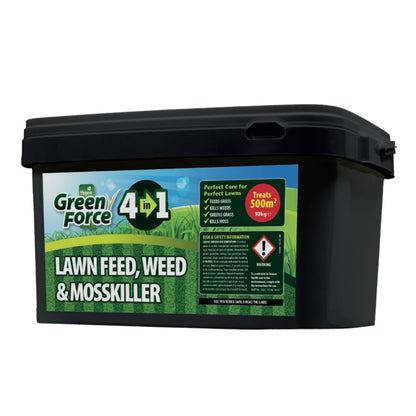 Green Force 4in1 Lawn Feed Weed & Moss Killer