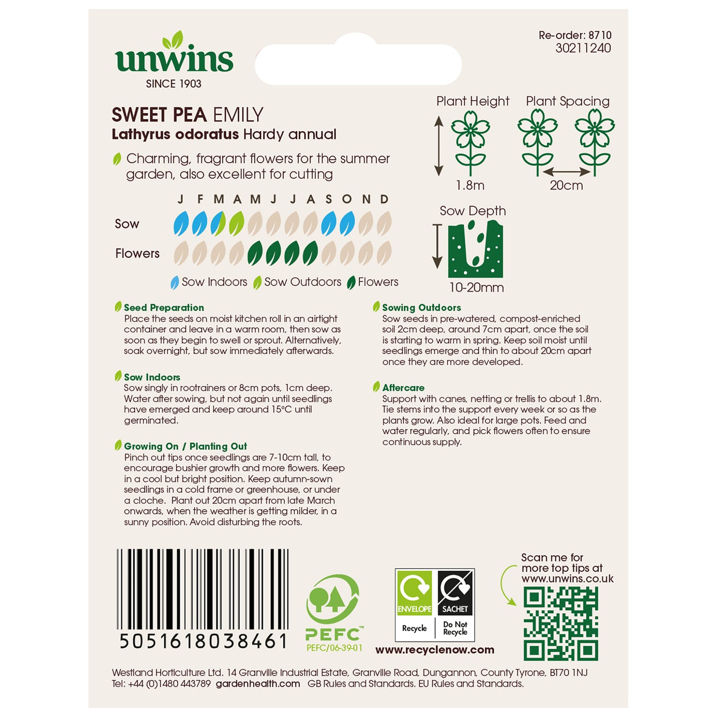 Unwins Bouquet Builder Seed Bundle