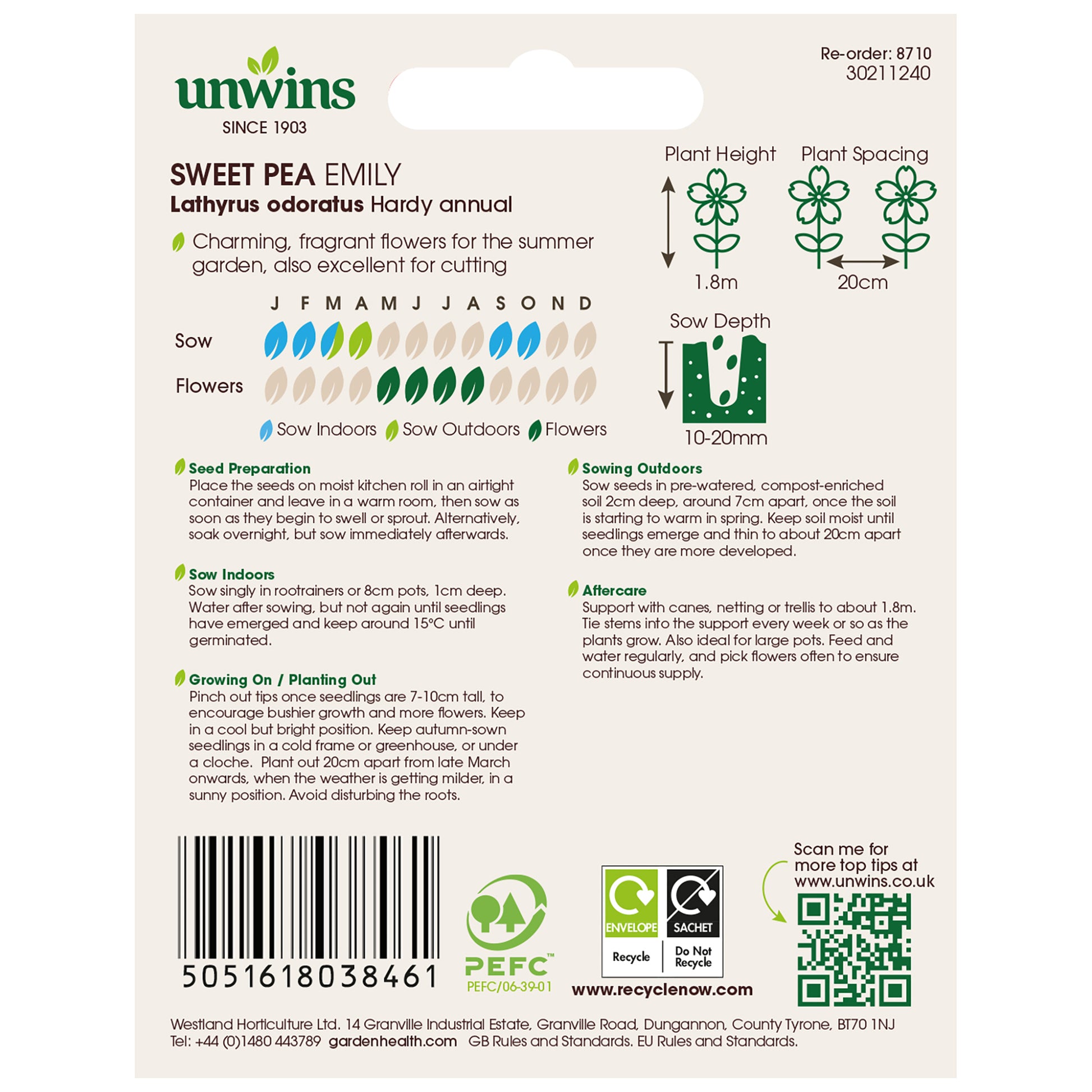 Unwins Bouquet Builder Seed Bundle