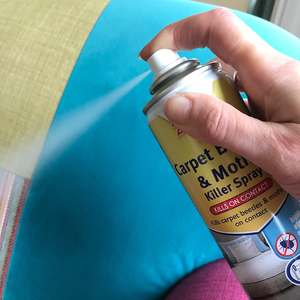 Zero In Carpet Beetle & Moth Killer - 300ml Aerosol