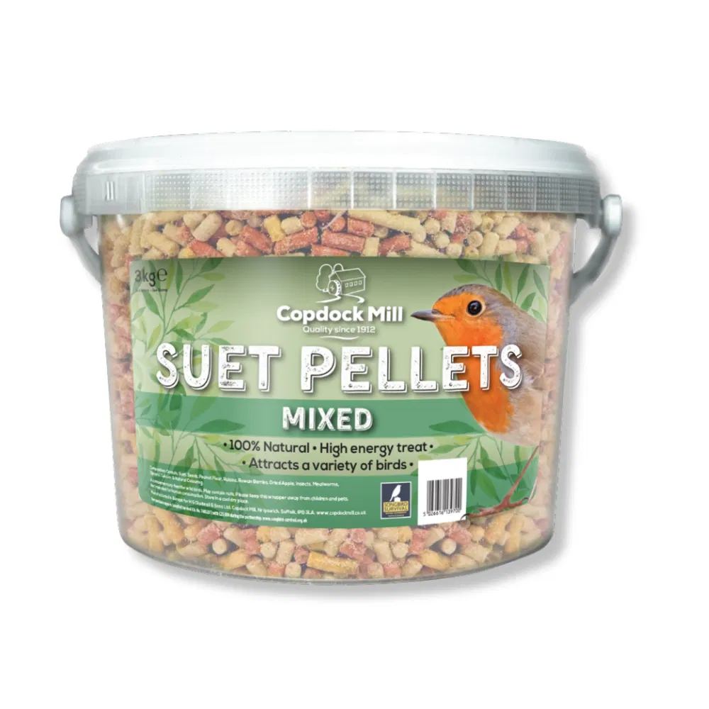 Copdock Mill Suet Pellets Mixed Tub 3kg