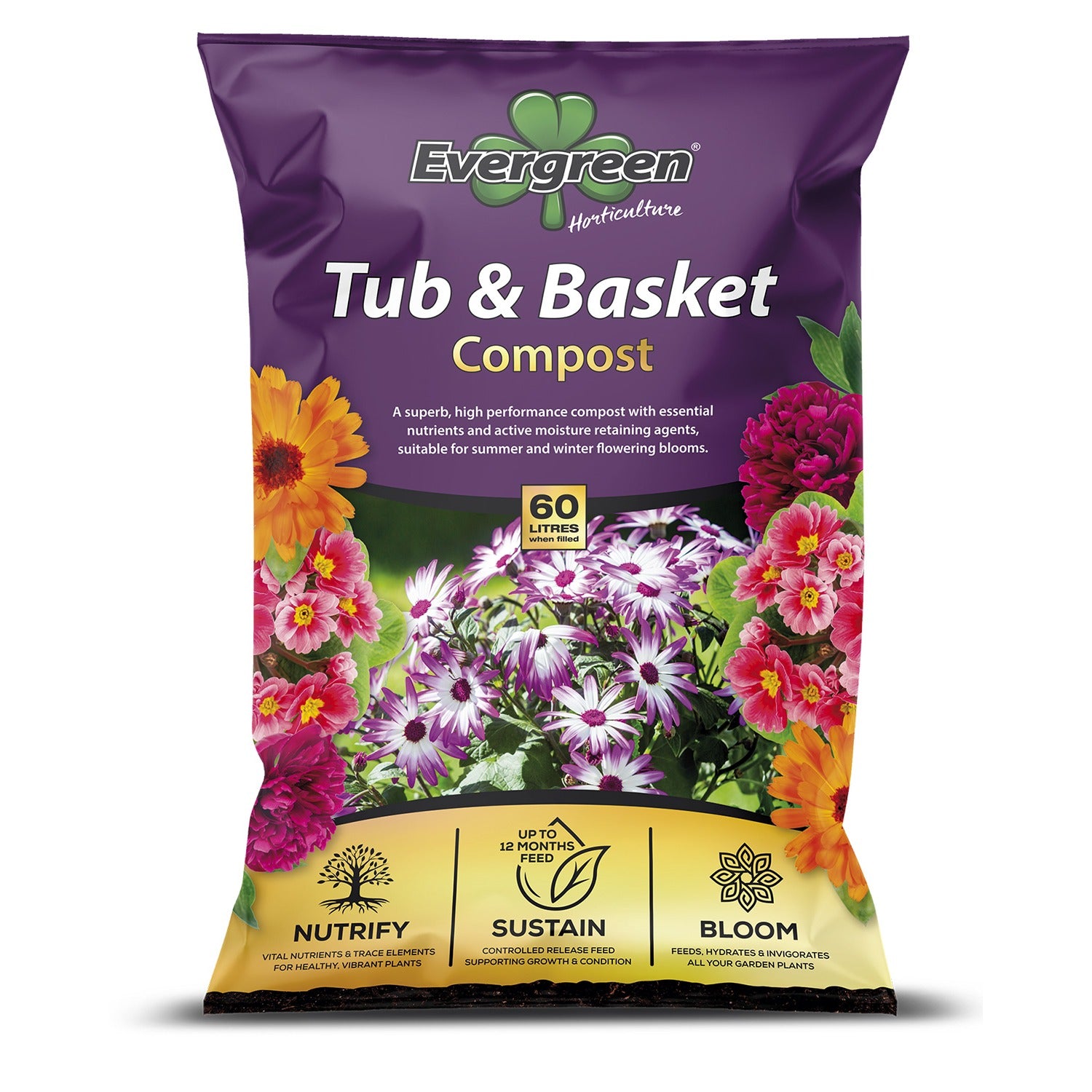 Tub & Basket Compost 60 Litres | Direct 4 Gardens | Free Delivery ...