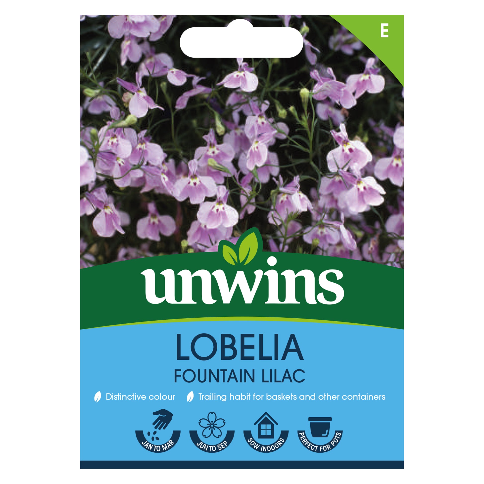 Lobelia Fountain Lilac (Trailing)
