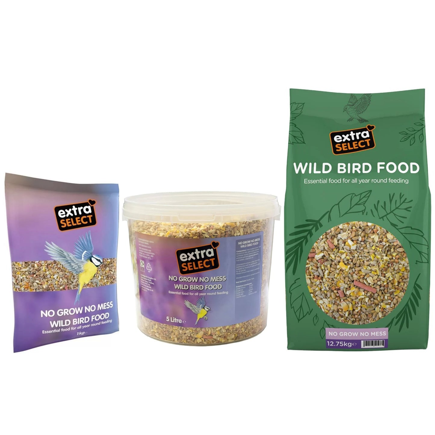Extra Select No Grow Wild Bird Food