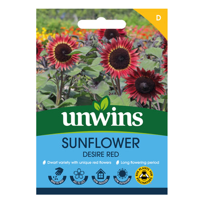 Sunflower Desire Red