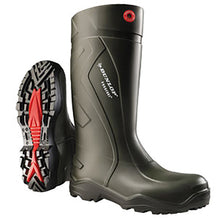 Dunlop Purofort Plus Wellington Boots - Steel-Free, Oil Resistant, Insulated -20°C - Green