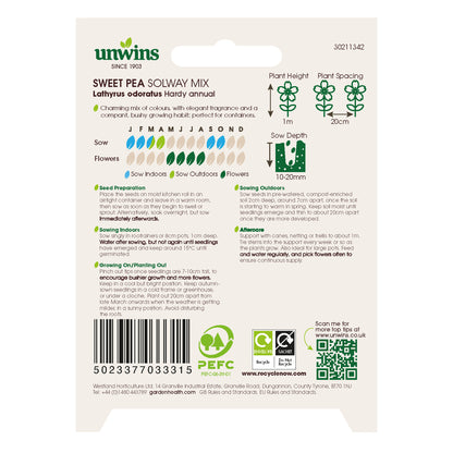Sweet Pea Solway Mix