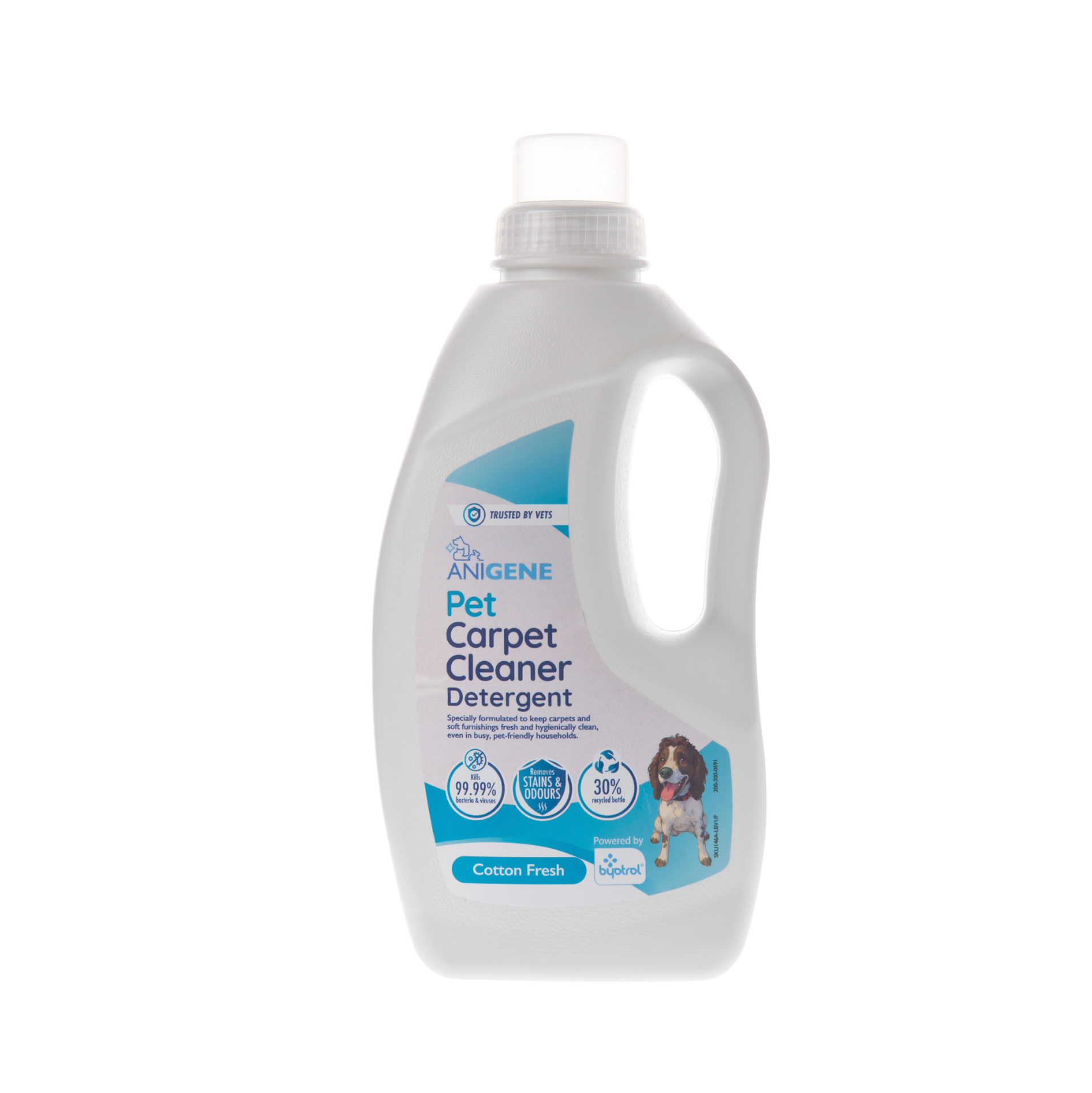 ANIGENE Pet Carpet Cleaner Detergent - Cotton Fresh 1L