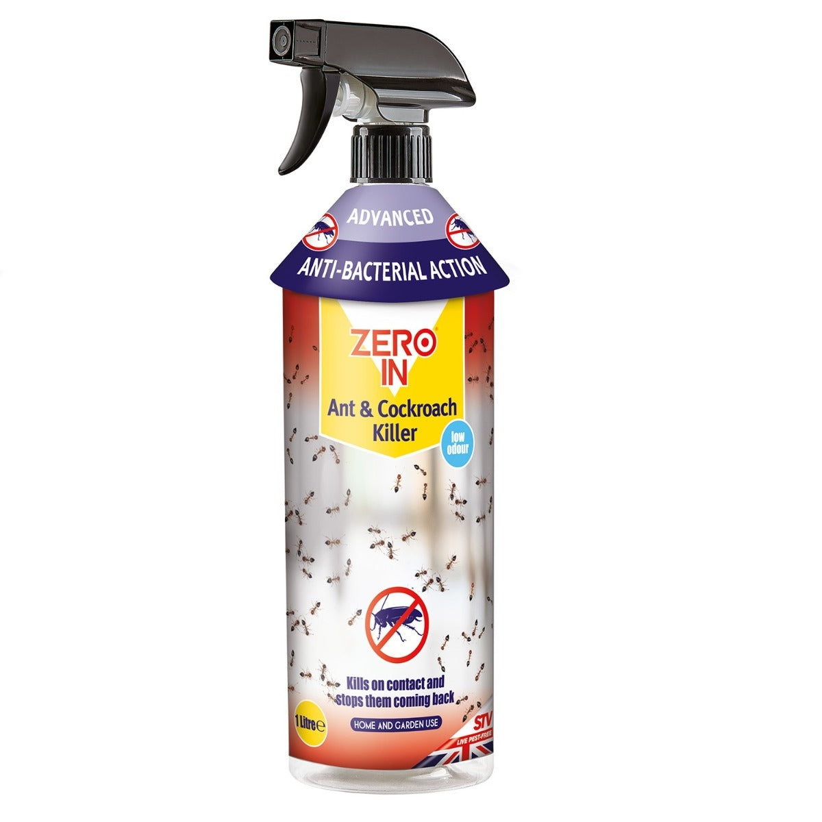 Zero In Anti-Bacterial Ant & Cockroach Killer