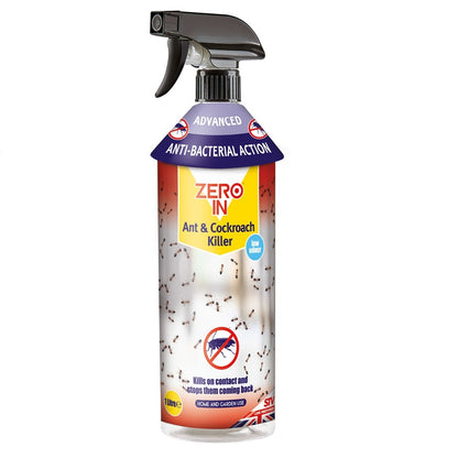 Zero In Anti-Bacterial Ant & Cockroach Killer