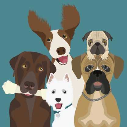 Burgon & Ball 'The Rabble' Dog Storage Tin