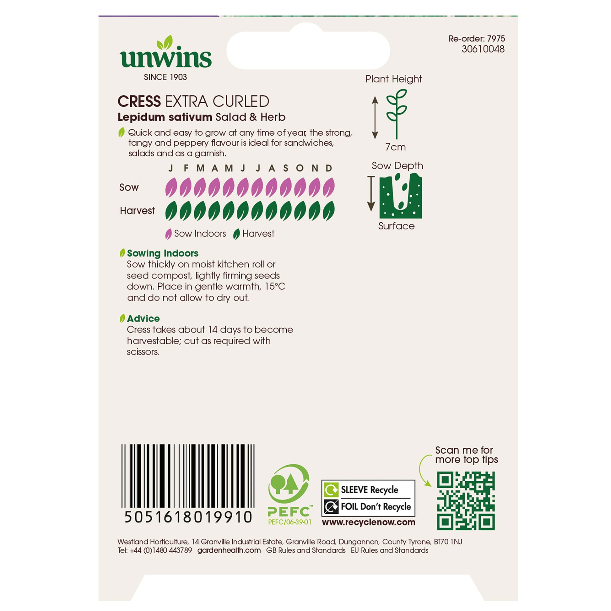 Unwins Seeds - Organic