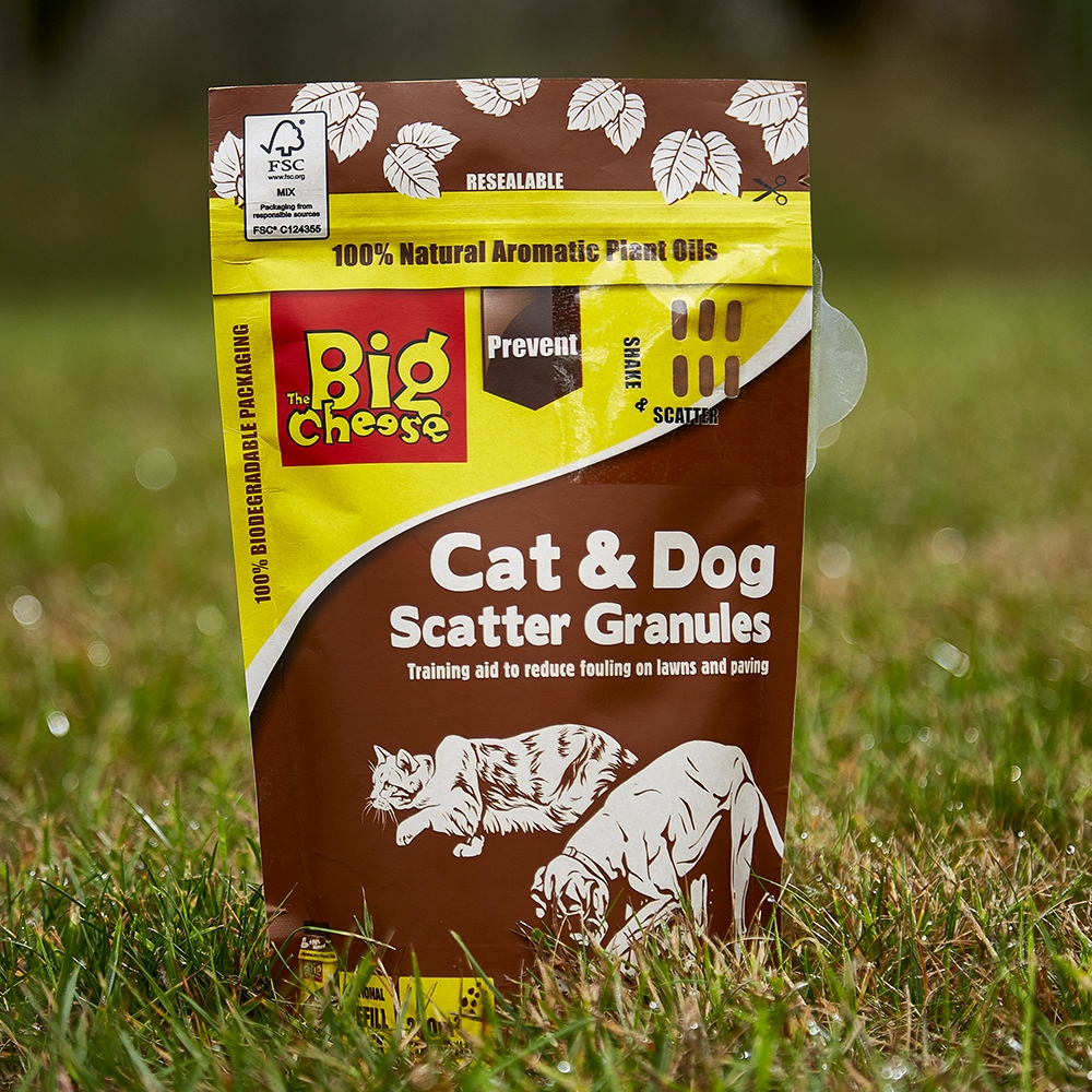 The Big Cheese Cat & Dog Scatter Granules 750g Refill