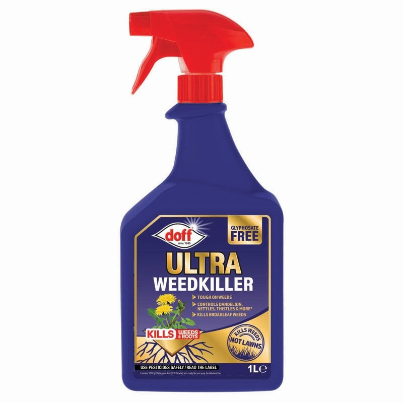 Doff Ultra Weedkiller - Glyphosate Free - 1 litre