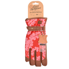 Burgon & Ball Love the Glove - Oak Leaf - Poppy