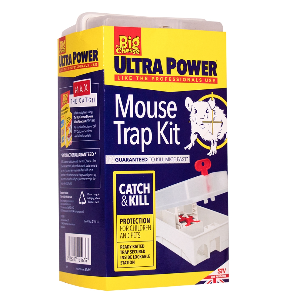 The Big Cheese Ready-Baited Mouse Trap Kit