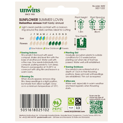 Unwins Sunflower Seed Bundle