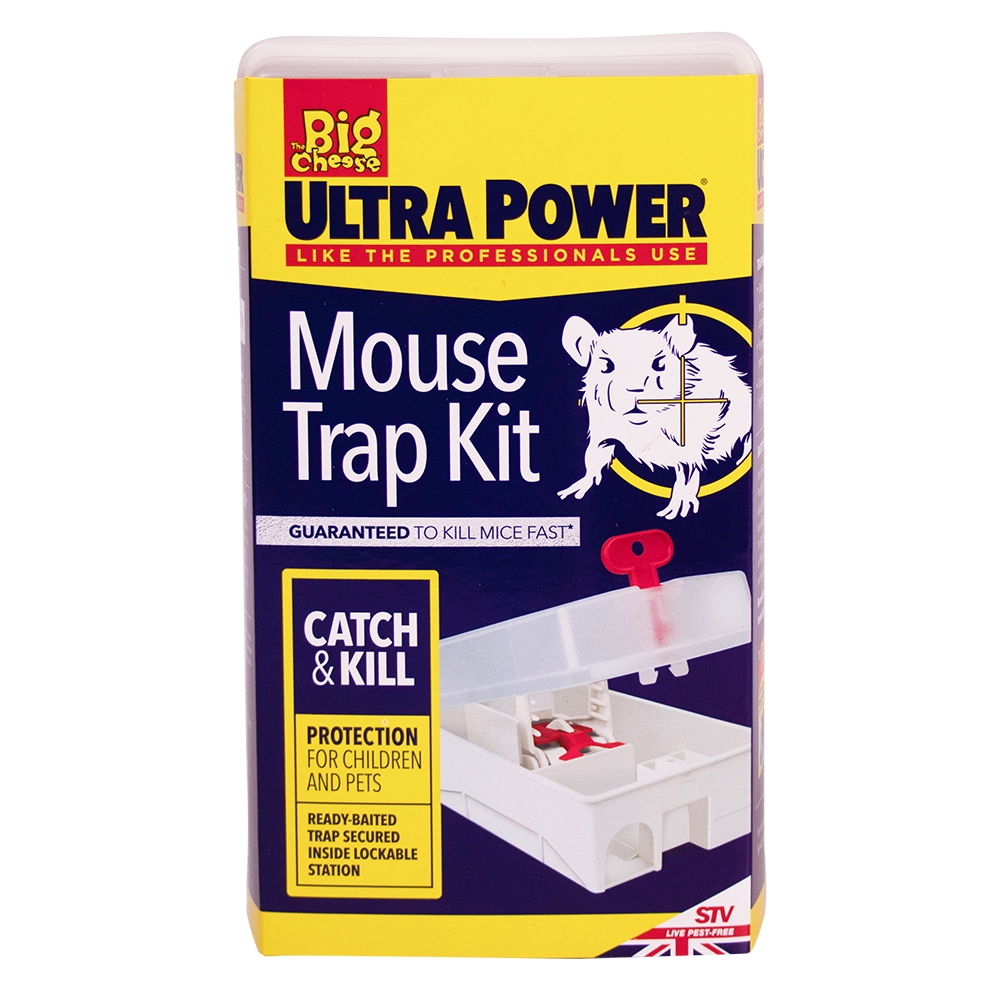 The Big Cheese Ready-Baited Mouse Trap Kit