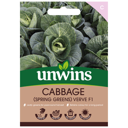 Cabbage (Spring Greens) Verve F1